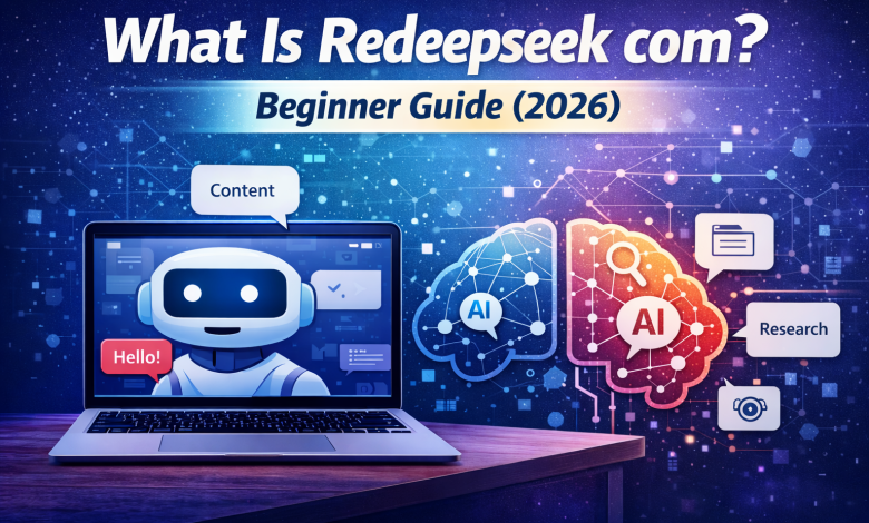 what is redeepseek com ai tool beginner guide
