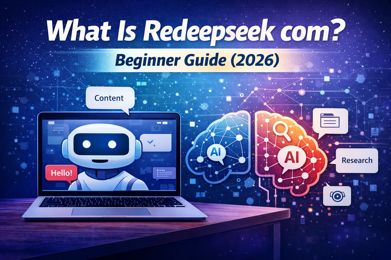 what is redeepseek com ai tool beginner guide
